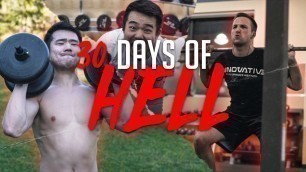 '30 DAYS OF HELL FITNESS CHALLENGE - Full Documentary #TNDO'