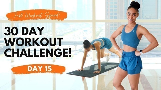 '30-DAY WORKOUT CHALLENGE - I AM DETERMINED | DAY 15'