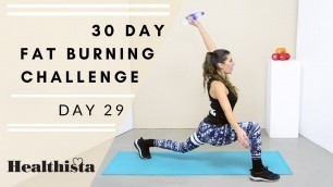 '30 Day Fat Burning Home Workout challenge | Day 29'
