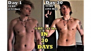 '30 Day Exercise CHALLENGE | 1000+ Reps A Day | -5kg RESULTS'