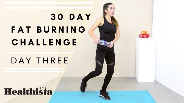 '30 Day Fat Burning Home Workout Challenge | Day Three'
