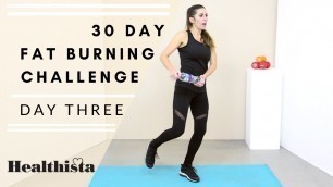 '30 Day Fat Burning Home Workout Challenge | Day Three'