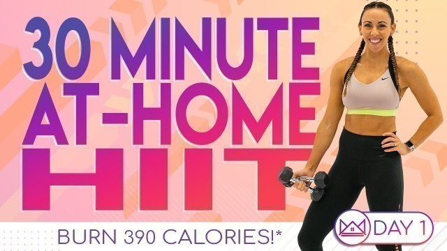 '30 Minute At Home HIIT Workout 
