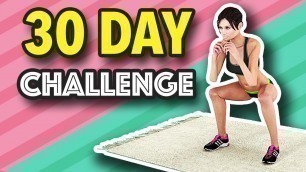 '30 Day Butt Workout Challenge - Home Exercises'