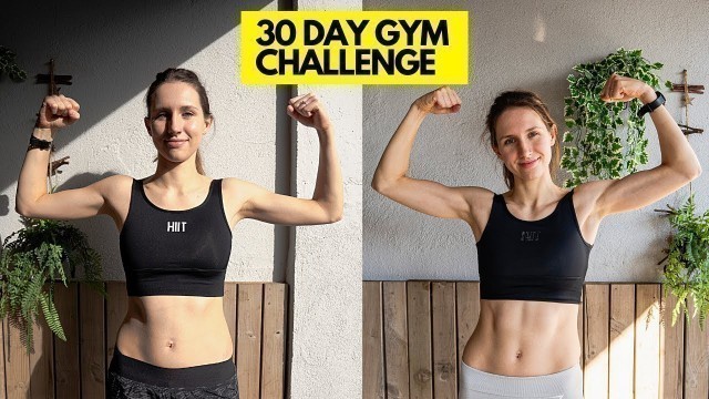 '30 day Gym Challenge - Can you go from skinny to muscular in 30 days?'