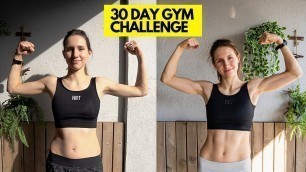 '30 day Gym Challenge - Can you go from skinny to muscular in 30 days?'