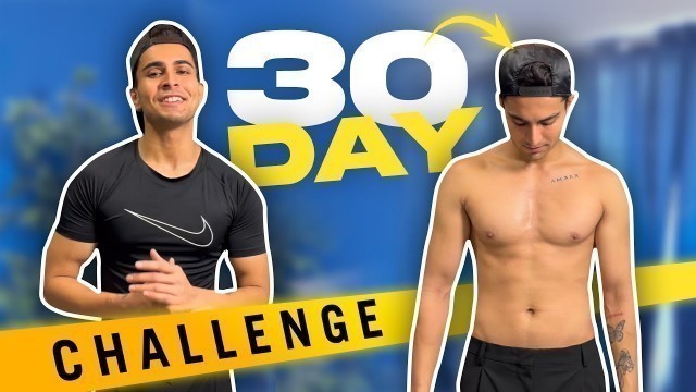 '30 DAYS FITNESS CHALLENGE.'