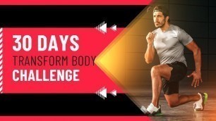 '30-Day Fitness Challenge: Transform Your Body!'
