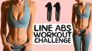 '11 Line Abs 30 Day Workout Challenge'