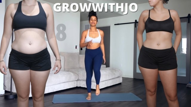 'I TRIED GROW WITH JO\'s WALKING WORKOUTS CHALLENGE & here are my results! 7 Day Workout Challenge'