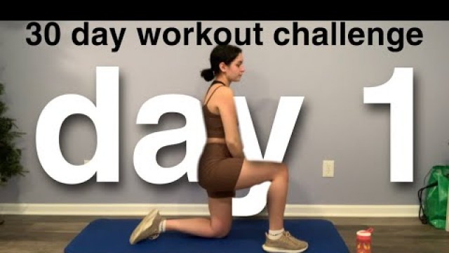 'Day #1 New Years 30 Day Workout Challenge, Intense Weight Loss'