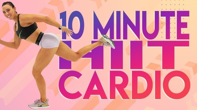 '10 Minute HIIT Cardio Workout | 30 Day At-Home Workout Challenge | Day 21'