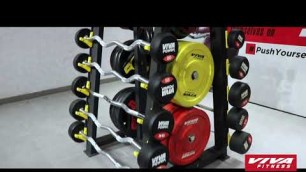 'VIVA Fitness - DFT-646 Triple Storage Rack'