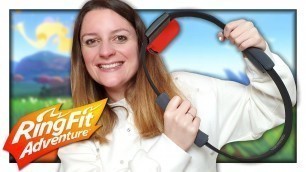 'ON TESTE LE NOUVEAU JEU NINTENDO SWITCH : RING FIT ADVENTURE !'