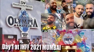'Day 1 at IHFF Amateur Olympia 2021| Mumbai| ft.VIVA FITNESS| by \"Himanshu The Beast\"  #ihff #mumbai'