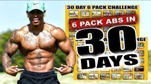 'Get Abs in 30 DAYS | 6 Pack Workout Challenge'