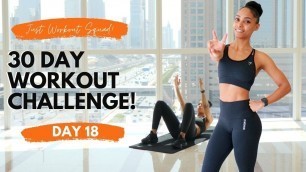 '30-DAY WORKOUT CHALLENGE - I WILL DO MY BEST | DAY 18'