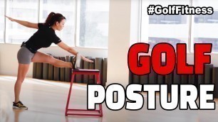 'Maintaining Posture | Golf Fitness with Aimee'