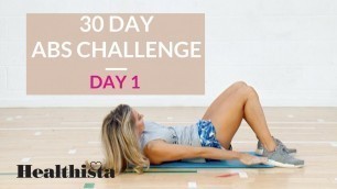 '30 Day Abs challenge | Day one'