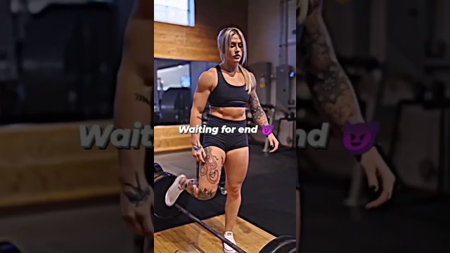 'Wait For End Gym Motivation / female fitness / gym status #shorts #shortvideo #video #viral'