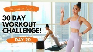 '30 - DAY WORKOUT CHALLENGE - I HAVE A PURPOSE | DAY 20 (Home Workout Challenge)'
