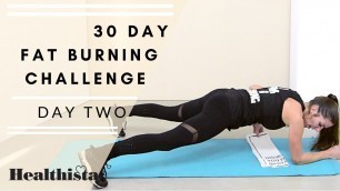 '30 Day Fat Burning Home Workout challenge | Day Two'