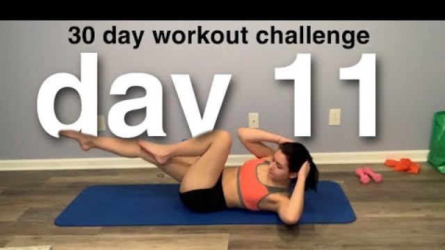 'Day #11 New Years 30 Day Workout Challenge, Intense Weight Loss'