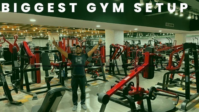 'india का सबसे बड़ा gym setup || viva fitness || viva workshop'