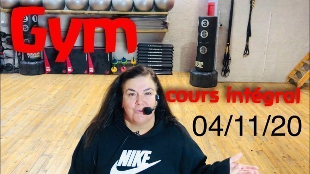 'Cours de gym intégral du 4 novembre 2020 avec Nathalie de Viva Fitness à Lunel - Spécial confinement'