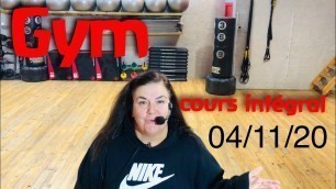 'Cours de gym intégral du 4 novembre 2020 avec Nathalie de Viva Fitness à Lunel - Spécial confinement'