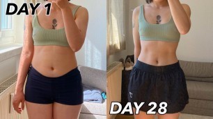 'Get FLAT BELLY in 28 DAYS at home (Challenge 2022) (with subtitles)'