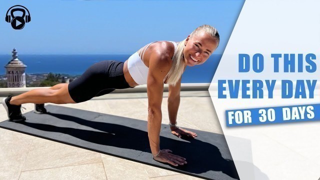 'DO THIS EVERY DAY | 30 Day Workout Challenge (w/ Inger)'