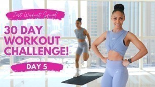 '30 Day WORKOUT CHALLENGE - Thoughts - Day 5 | (No Equipment Workout)'