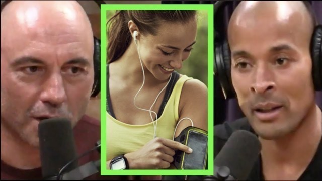 'Joe Rogan & David Goggins - Listening to Music While Working Out is Cheating'