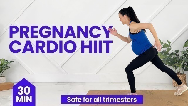 'Pregnancy Cardio Workout | Day 1 Pregnancy Workout Challenge (Pregnancy Exercises)'