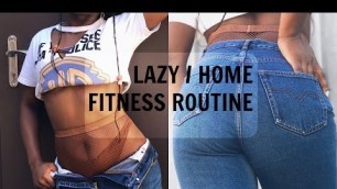 'My lazy home workout routine ft. Oma || 30 DAYS FITNESS CHALLENGE'