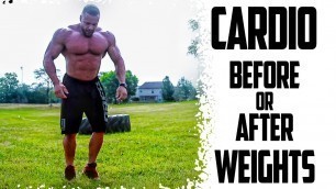 'Cardio Before or After Weights? | Tiger Fitness'