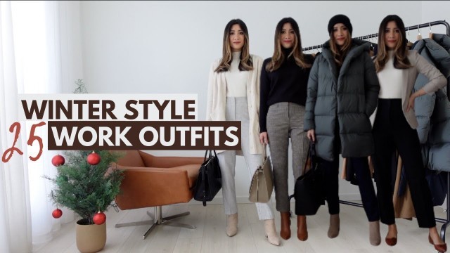 '25 Work Outfits to Wear to the Office in Cold Weather | Winter 2021 Lookbook'