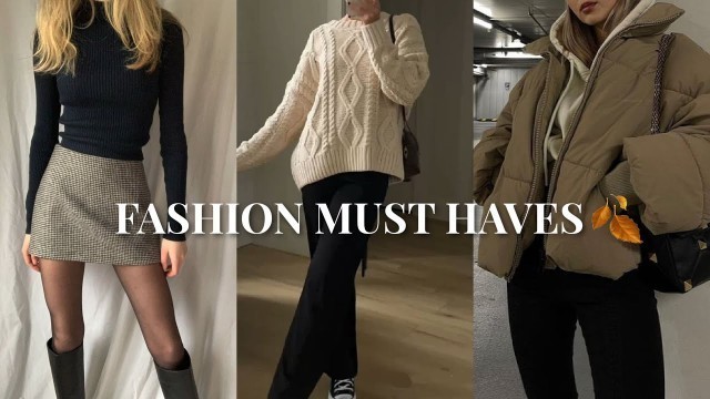 'Fall & Winter Fashion Must Haves! 