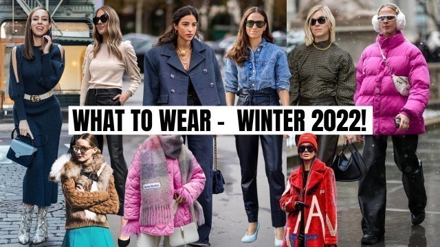 'Top 10 Wearable Winter Fashion Trends | How To Style'