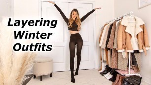 'Winter Outfit Ideas | Layering for the winter'