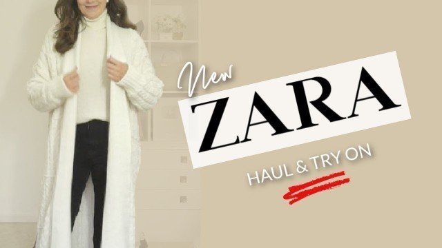 'NEW IN ZARA TRY ON HAUL | Autumn /Winter OUTFITS 2021 | What to Wear'