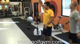 'Golf Fitness: Stephen Grant-Strength Drills at the GolfGym Academy'
