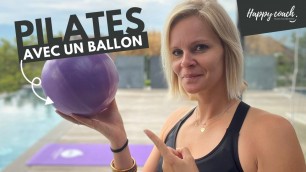 'PILATES avec petit ballon - Happy Coach by Aurélie'