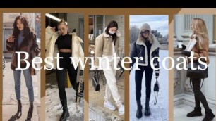 'Best winter coats & jacket 2023 / outfits winter jacket ideas 2023 / winter outfits'