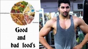 'Faiz Fitness | Basic Diet for Beginners | Good and Bad Food\'s | Macro-nutrient'