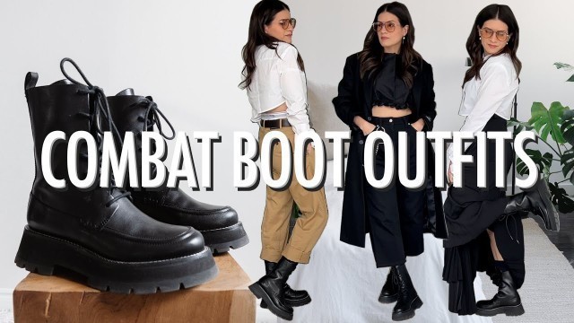 '7 WINTER OUTFIT IDEAS & HOW TO STYLE COMBAT BOOTS | Black Friday Sale Haul and Byredo De Los Santos'