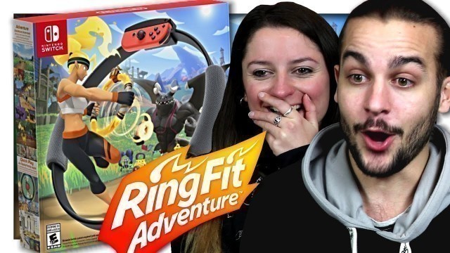 'UN NOUVEAU JEU NINTENDO SWITCH : RING FIT ADVENTURE ! | DÉCOUVERTE ET AVIS'