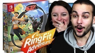 'UN NOUVEAU JEU NINTENDO SWITCH : RING FIT ADVENTURE ! | DÉCOUVERTE ET AVIS'