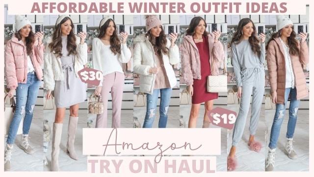 'Huge Amazon Winter Fashion Try On Haul | CUTEST + Affordable Winter Outfits 2021!'